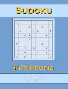 Sudoku für Profis Buch