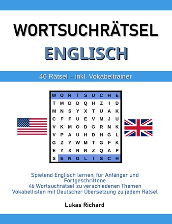 Cover Wortsuchrätsel Englisch